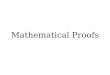 Mathematical Proofs - Stanford University