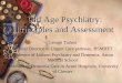 Old Age Psychiatry: Principles and Assessment