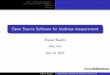 Open Source Software for loudness measurement