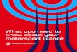 What you need to know about your motorsport licence