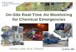 On-Site Real-Time Air Monitoring for Chemical Emergencies