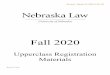Fall 2020 - University of Nebraska–Lincoln