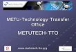 METU-Technology Transfer Office - UNECE