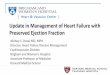 Update in Management of Heart Failure with Preserved 