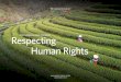 2021 MODERN SLAVERY STATEMENT Respecting Human Rights