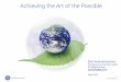Achieving the Art of the Possible - Sustainable Energy for All