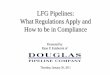 LFG Pipelines: What Regulations Apply and How to be in Compliance