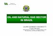 OIL AND NATURAL GAS SECTOR IN BRAZIL - Minist©rio do