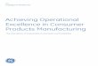 Achieving Operational Excellence in Consumer Products - mediadroit