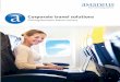 Amadeus is committed to the corporate travel market Corporate