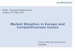 Market Situation in Europe and Competitiveness Issues