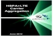 HSPA+LTE Carrier Aggregation 6.26.12 - 4G Americas