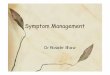 Symptom Management - Khon Kaen University