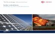 Business Unit Technology Newsletter Solar solutions Safety in PV