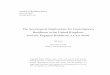 The Sociological Implications for Contemporary Buddhism in the