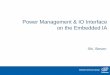 Power Management & IO Interface on the Embedded IA