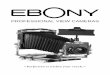 PROFESSIONAL VIEW CAMERAS - Ebony - Large Format Cameras