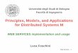 Principles, Models, and Applications for Distributed Systems M