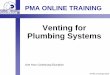 Venting for Plumbing Systems - PMA of GA One Industry One Voice