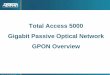 Total Access 5000 Gigabit Passive Optical Network GPON Overview