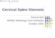 Cervical Spine Stenosis - Lieberman's eRadiology Learning Sites