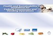 Health and Sustainability Guidelines for Federal Concessions and