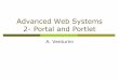 Advanced Web Systems 2- Portal and Portlet