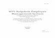 WPI Helpdesk Employee Management System - Worcester Polytechnic