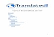 Human Translation Server Version 1 - Translated