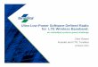 Ultra-Low-Power Software-Defined Radio for LTE Wireless Baseband