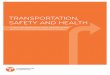 TRANSPORTATION, SAFETY ANd HEALTH