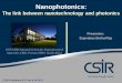 Nanophotonics - Council for Scientific and Industrial Research