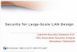 Security for LargeSecurity for Large---Scale LAN DesignScale LAN