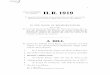 TH ST CONGRESS SESSION H. R. 1919 - Document Repository