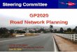GP2020 Road Network Planning - California