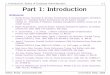 1. Introduction: Basics of Database Administration 1-1 Part 1