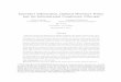 Imperfect Information, Optimal Monetary Policy and the