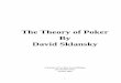 The Theory of Poker By David Sklansky