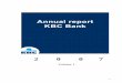 Annual Report â€“ KBC Bank