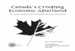 Canada's Creeping Economic Apartheid - Centre for Social Justice