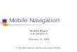 What Mobile Navigation can do for you?