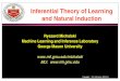 Inferential Theory of Learning and Natural Induction