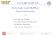Modern high strength QT,TM and Duplex-stainless steels 1