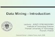 Data Mining - Introduction