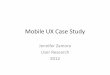 Mobile UX Case Study - Wix Free Website Builder