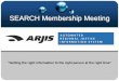 SEARCH Membership Meeting