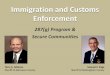 Immigration and Customs Enforcement - North Carolina General Assembly