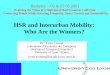 HSR and Interurban Mobility: Who Are the Winners?