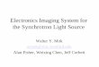 Electronics Imaging System for the Synchrotron Light Source