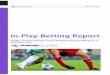 In-Play Betting Report - Spread Betting | Sports Spread